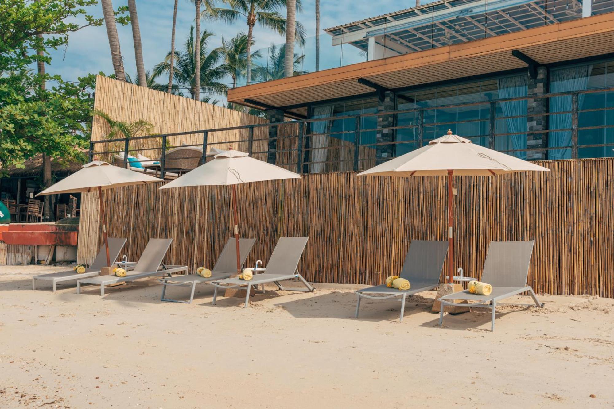 Sea&Sky Beach Resort หาดแม่น้ำ ภายนอก รูปภาพ